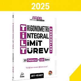 Mert Hoca AYT TİLT Denemeleri - Trigonometri İntegral Limit Türev 30'lu Deneme