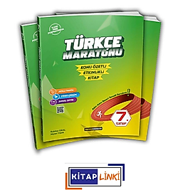 7.Sınıf Türkçe Maratonu(Konu Özetli-Etkinlikli) Maraton Yayıncılık 2025