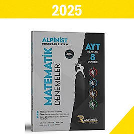 AYT Matematik 8' li Deneme Seti (Alpinist Serisi) 2025 Rasyonel Yayınları
