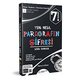 7. SINIF YENİ NESİL PARAGRAFIN ŞİFRESİ SORU BANKASI (9786050643817)