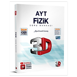 AYT 3D Fizik Soru Bankası 3D yayınları 2025