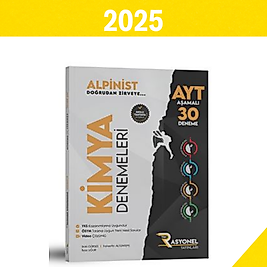 AYT Kimya 30' lu Deneme Seti (Alpinist Serisi) 2025 Rasyonel Yayınları