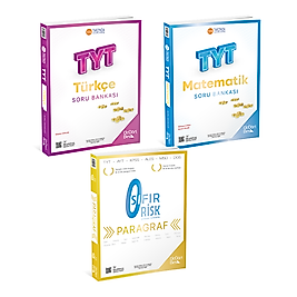 2026   Sıfır risk Paragraf Türkçe Matematik Soru Bankası 2026, 345, Üçdörtbeş yayıncılık