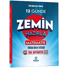 Zeduva Yayınları SML Matematik 12 Günde Zemin Hazırla Matematik Video Ders Kitabı Kr Akademi