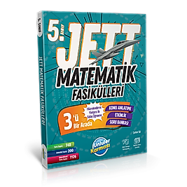 5. Sınıf Jett Matematik Fasikülleri 2025 Ünlüler Karması