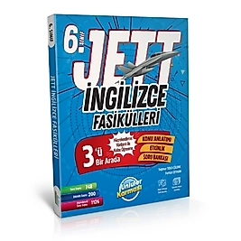 6. Sınıf Jett İngilizce Fasikülleri 2025 Ünlüler Karması