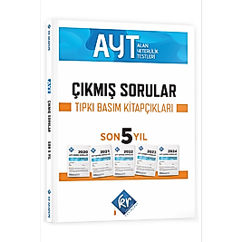 AYT Çıkmış Sorular Son 5 Yıl Tıpkı Basım Fasikülleri 2025