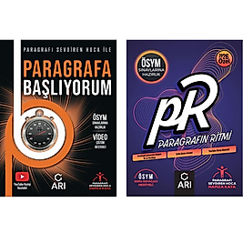 Paragrafı Sevdiren Hoca'dan Paragrafa Başlıyorum ve Paragrafın Ritmi 2 li set Arı Yayıncılık