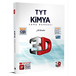 TYT 3D Kimya Soru Bankası 3D yayınları 2025