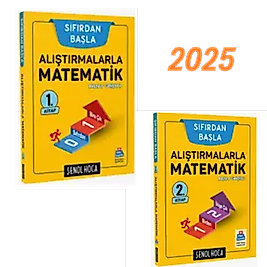 Alıştırmalarla Matematik - 1 - 2 seti  2 kitap Şenol Hoca