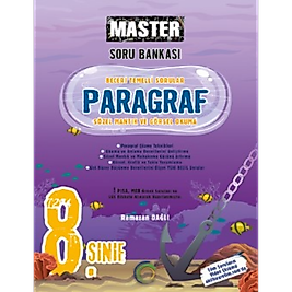 Okyanus Yayıncılık 8. Sınıf Master Paragraf Soru Bankası 2025 Güncel