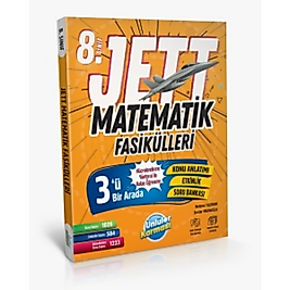 8. sınıf Jett Matematik Fasikülleri 2025 Ünlüler Karması
