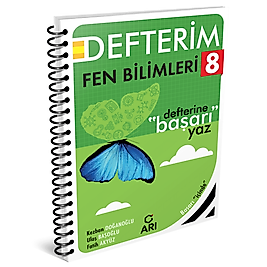 8 Sınıf Fenito Fen Bilimleri Defterim Arı Yayıncılık