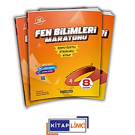 8.Sınıf Fen Bilimleri Maratonu(Konu Özetli-Etkinlikli) Maraton Yayıncılık 2025