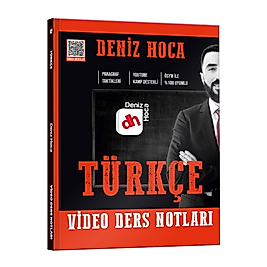 Deniz Hoca Tüm Sınavlar İçin Türkçe Video Ders Kitabı 2025