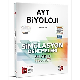 AYT 3D Biyoloji Simülasyon Denemeleri 3D yayınları 2025