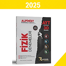 AYT Fizik 30' lu Deneme Seti (Alpinist Serisi) 2025 Rasyonel Yayınları
