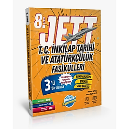 8. Sınıf Jett T.C Inkılap Tarihi ve Atatürkçülük Fasikülleri 2025 Ünlüler Karması