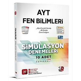 AYT 3D Simülasyon Fen Bilimleri Denemeleri 3D yayınları 2025
