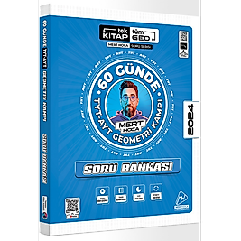 2025 60 Günde Geometri TYT-AYT Geometri Kampı Soru Bankası Mert Hoca Yayınları