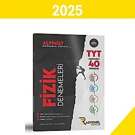 TYT Fizik 40 lı Deneme Seti (Alpinist Serisi) 2025 Rasyonel Yayınları