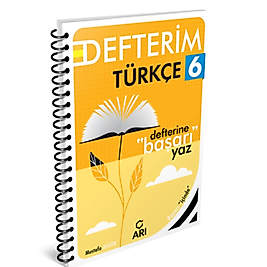 6 Sınıf Türkçemino Türkçe Defterim 2026 Arı Yayınları
