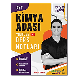 Kimya Adası 2025 AYT Kimya YouTube Ders Notları, Murat Namlı
