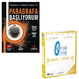 Paragrafı Sevdiren Hoca'dan Paragrafa Başlıyorum ve 345 Sıfır Risk Paragraf 2 li set Arı Yayıncılık 2026