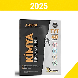 TYT Kimya 40'lı Deneme Seti (Alpinist Serisi) 2025 Rasyonel Yayınları