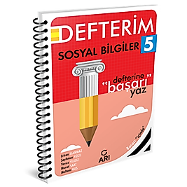 5 Sınıf Sosyalimo Sosyal Bilgiler Defterim Arı Yayıncılık