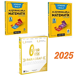 Alıştırmalarla Matematik 1-2 ve 345 Sıfır risk paragraf  soru bankası üçdörtbeş yayıncılık
