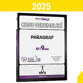 Barış Yayınları TYT Türkçe Paragraf Konu Denemeleri 2025