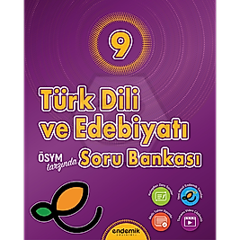 9.Sınıf Türk Dili ve Edebiyatı Soru Bankası - 2025 Endemik Yayınları