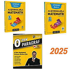Alıştırmalarla Matematik 1-2 ve Rüştü Hoca 0'dan paragraf  soru bankası