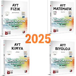 3D AYT Matematik Fizik Kimya Biyoloji simülasyon Denemesi seti 3d yayıncılık 2025