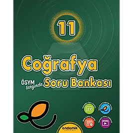 11.Sınıf Coğrafya Soru Bankası - 2025 endemik yayınları