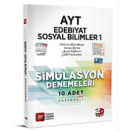 AYT 3D Simülasyon Edebiyat Tarih Coğrafya Denemeleri 3D yayınları 2025