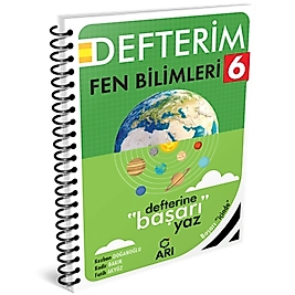 6 Sınıf Fenito Fen Bilimleri Defterim 2026 Arı Yayınları
