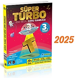 3.Sınıf Süper Turbo Yeni Nesil Soru Bankası Model Yayıncılık