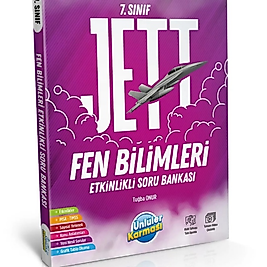 7.SINIF JETT FEN BİLİMLERİ ETKİNLİKLİ SORU BANKASI 2025 Ünlüler Karması