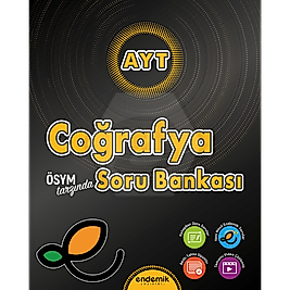 AYT Coğrafya Soru Bankası - 2025 endemik