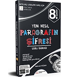 8. SINIF YENİ NESİL PARAGRAFIN ŞİFRESİ SORU BANKASI (9786058295841)