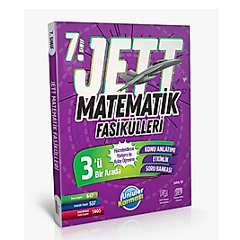 7. Sınıf Jett Matematik Fasikülleri 2025 Ünlüler Karması