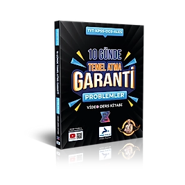 Paraf | TYT Problemler 10 Günde Temel Atma Garanti Video Ders Kitabı 2025