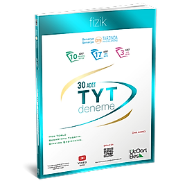345 - TYT Fizik 30 deneme - 2025 Üç Dört Beş Yayıncılık 345