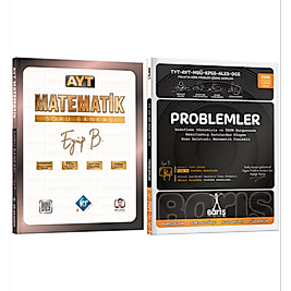 Eyüp B. AYT Matematik Soru Bankası & Barış Yayınları Problemler Soru Bankası Seti Kr Akademi