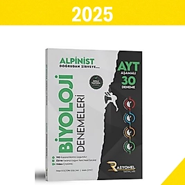 AYT Biyoloji 30' lu Deneme Seti (Alpinist Serisi) 2025 Rasyonel Yayınları
