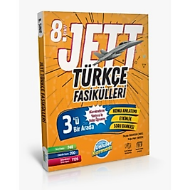 8. Sınıf Jett Türkçe Fasikülleri 2025 Ünlüler Karması