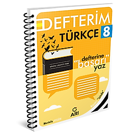 8 Sınıf Türkçemino Türkçe Defterim Arı Yayıncılık