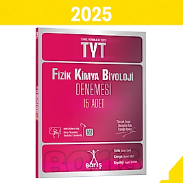 Barış Yayınları TYT Fizik Kimya Biyoloji FKB Denemesi 15 Adet 2025